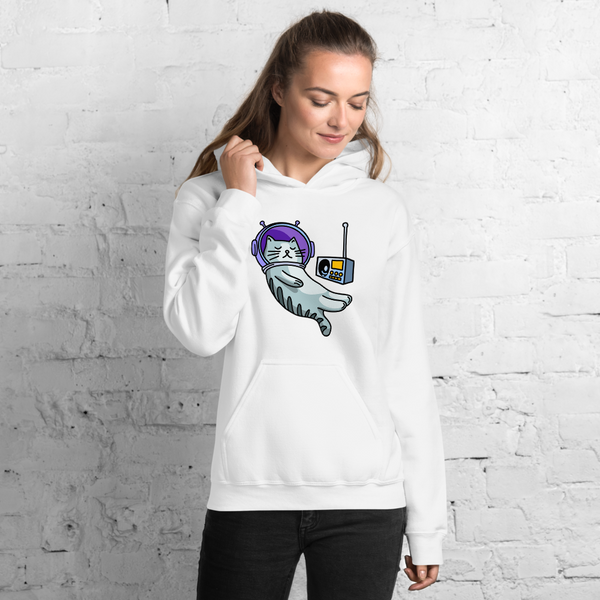 Space Cat Unisex Hoodie