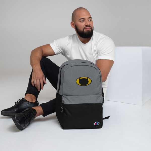 Catman Embroidered Champion Backpack