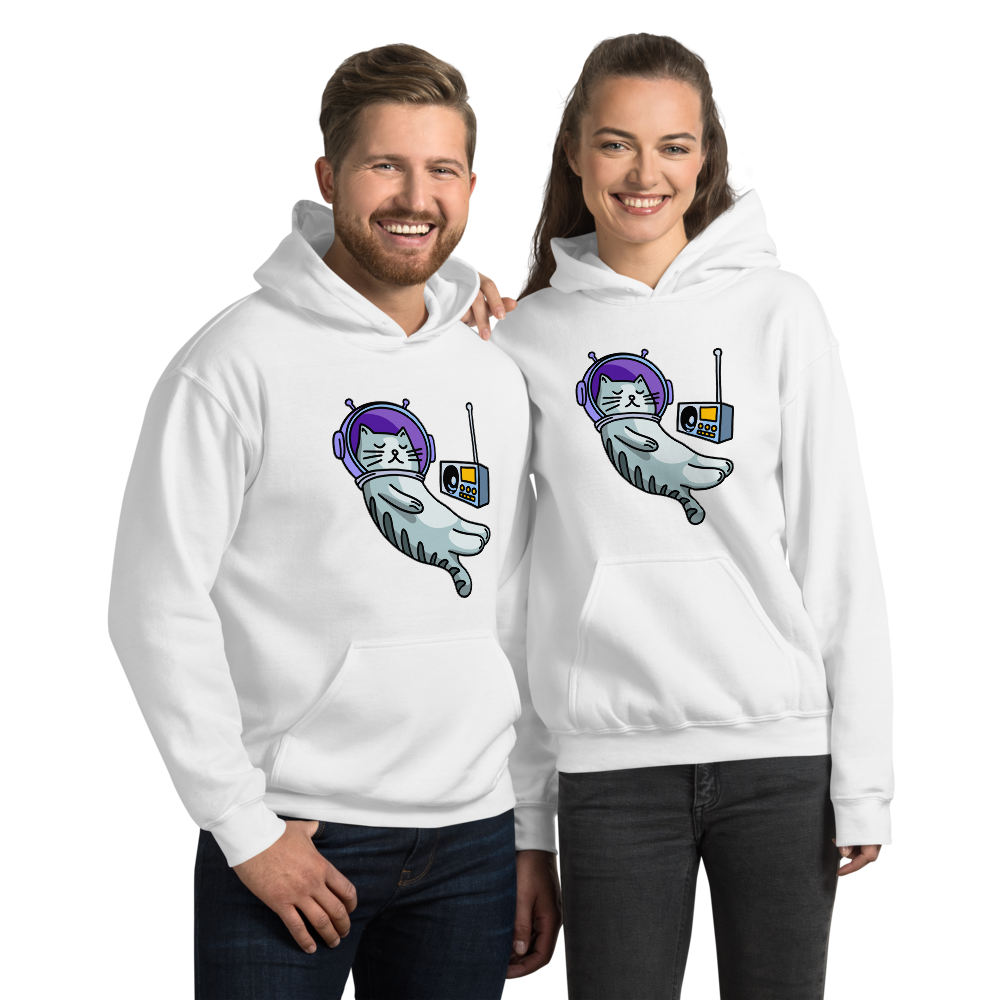 Space Cat Unisex Hoodie