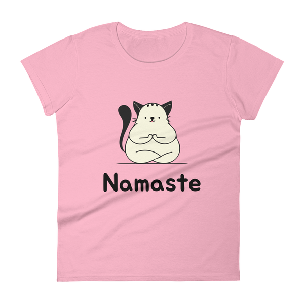 Namaste Yoga Cat Women's t-shirt