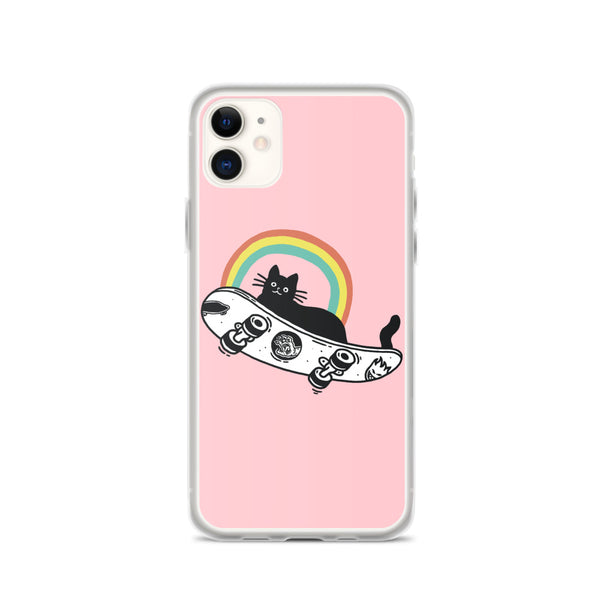 Skater Cat iPhone Case